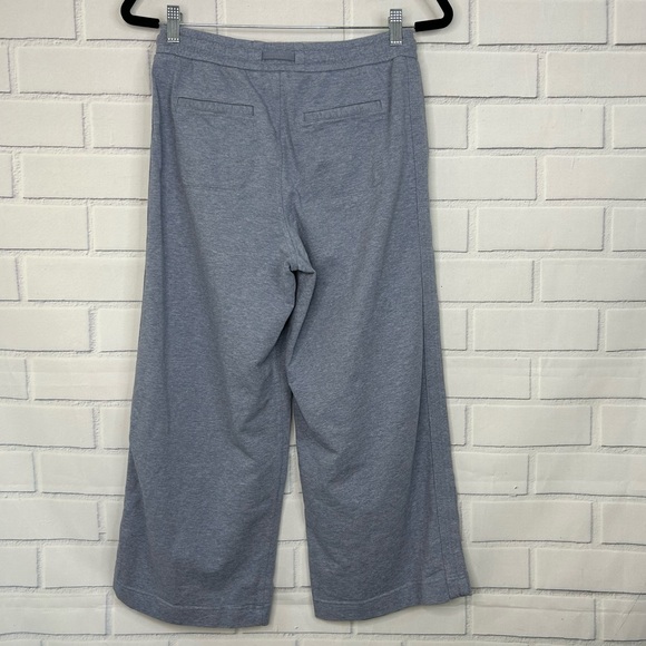 Athleta Farallon Heathered Wide Crop Pants size 2 - Picture 2 of 8